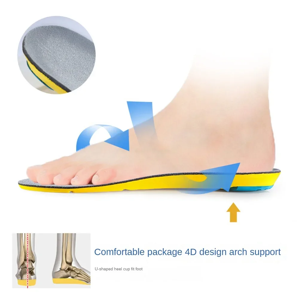 Memory Foam Insole 1 Pair Cushioning And Decompression Non-slip  Arch Support Other Shoes/accessories