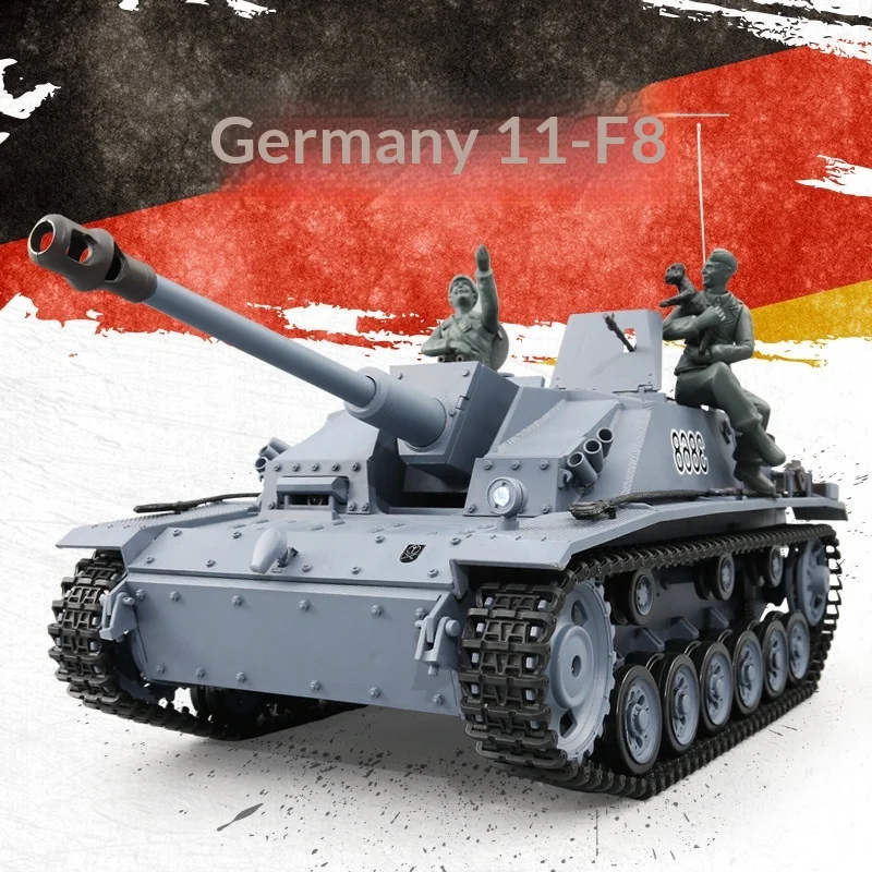 

Heng Long Remote Control Metal Oversized 3868-1 Military Assault Gun Battle Tank Model Toy For Adult And Boys Hobby Collectible