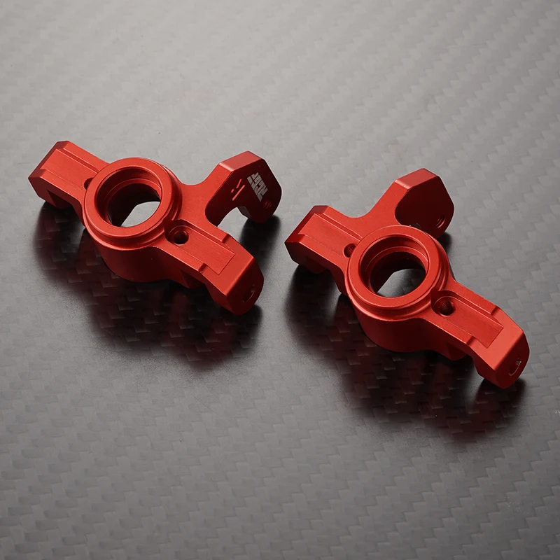 2 قطعة 1/10 محور التوجيه الناقل سبائك الألومنيوم دائم توجيه كتلة المفاصل ل LSOi Lasernut U4 RC جزء السيارة