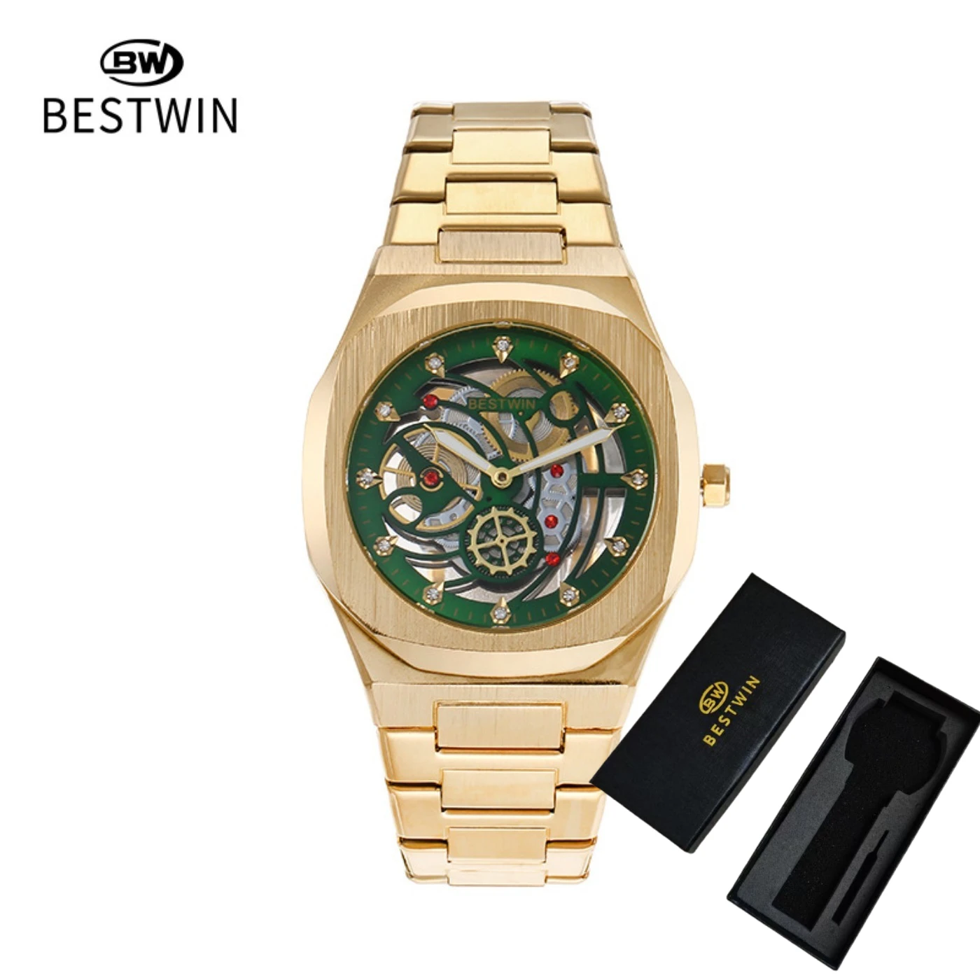 Men's Luxury Quartz Watch with Luminous Hands