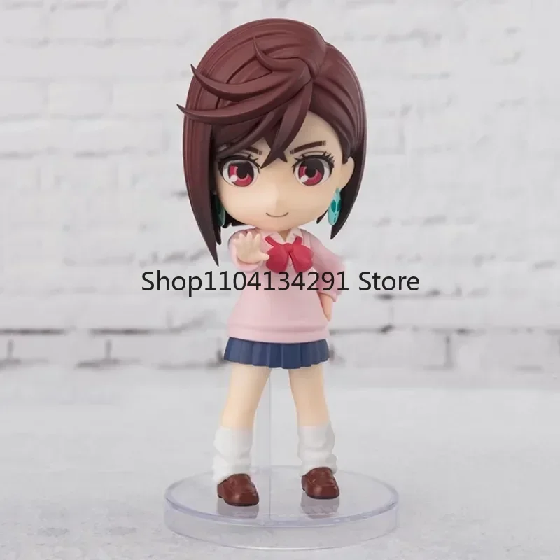 ฟิกเกอร์อนิเมะ Bandai Original Figuarts Mini DAN DA DAN ตัวละคร Oksrun Momo ของเล่นแอคชั่นฟิกเกอร์สำหรับเด็กชาย เด็กหญิง ของขวัญวันเกิด