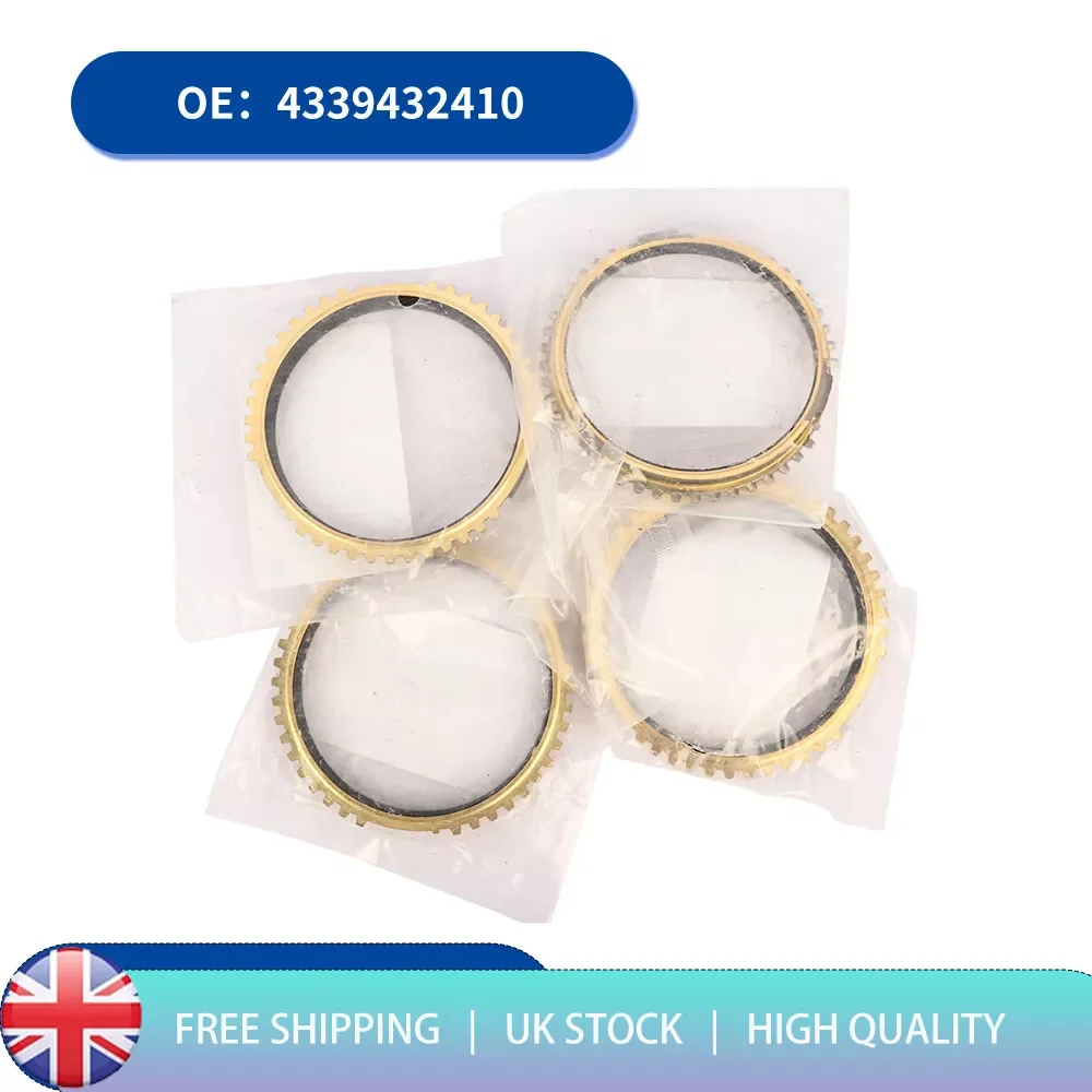 

4PCS Gearbox Synchro Rings For Hyundai Tucson IX35 For KIA Sportage 4339432410, 4339432410FFF Car Accessories