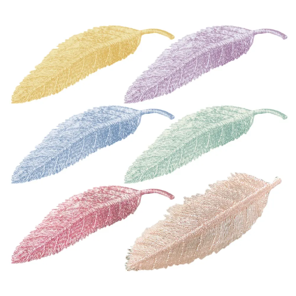 

6 Pcs Leaf Hairpin Women Accessories Stylish Creative Hairclip for Hairstyling Cloth Barrette Shiny Elegant Fashion