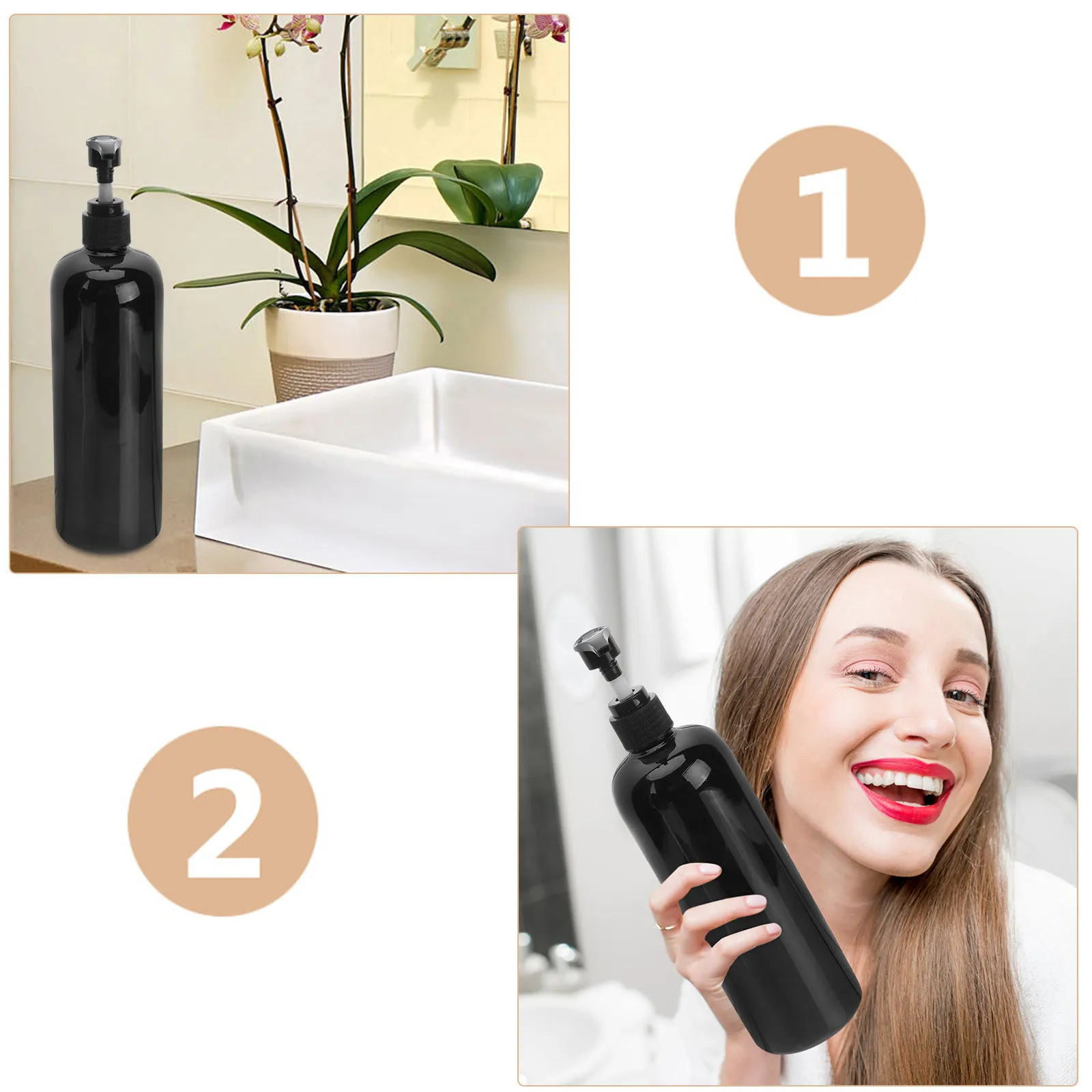 

Набор из 5 флаконов с дозатором-помпой для жидкого мыла и шампуня, удобный дизайн, длительное использование, для дома и офиса