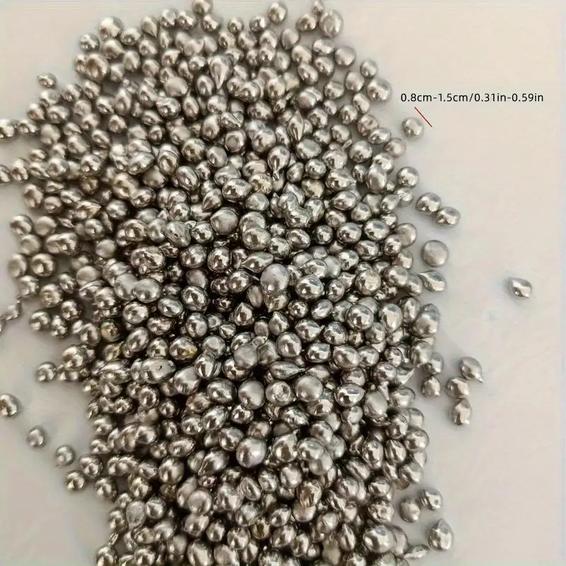 200g Bag Cupronickel Bright Non Porous Copper Particles for DIY Casting Metal Material