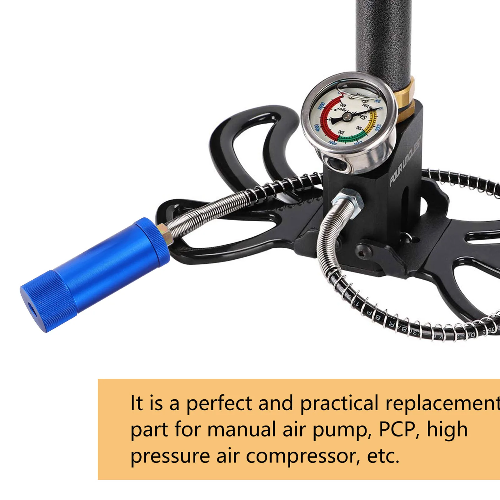 

High Pressure Compressor Water Separator Aluminum Durable Oil Filter 30mpa Air Compressor Filter Accessories Tool