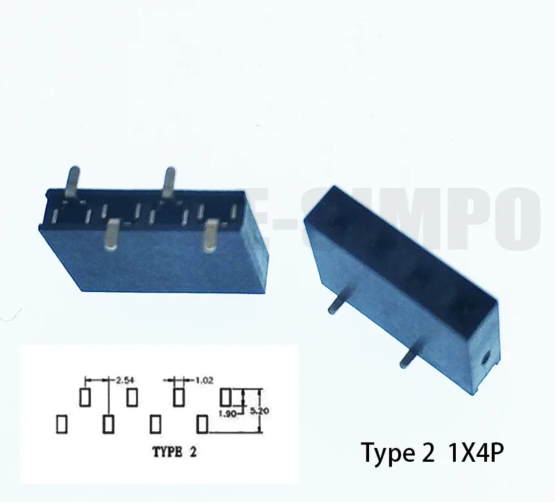 10pcs 2.54mm SMD Socket Stackable 1x2/3/4/5P 6P 7P 8P 9P 10P 20P~40p PH8.5 Single Row SMT Female Header Connector