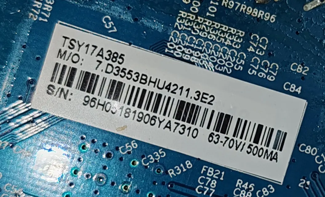 CV3553BH-U42  LED three in one TV motherboard physical for 60-70v 500ma