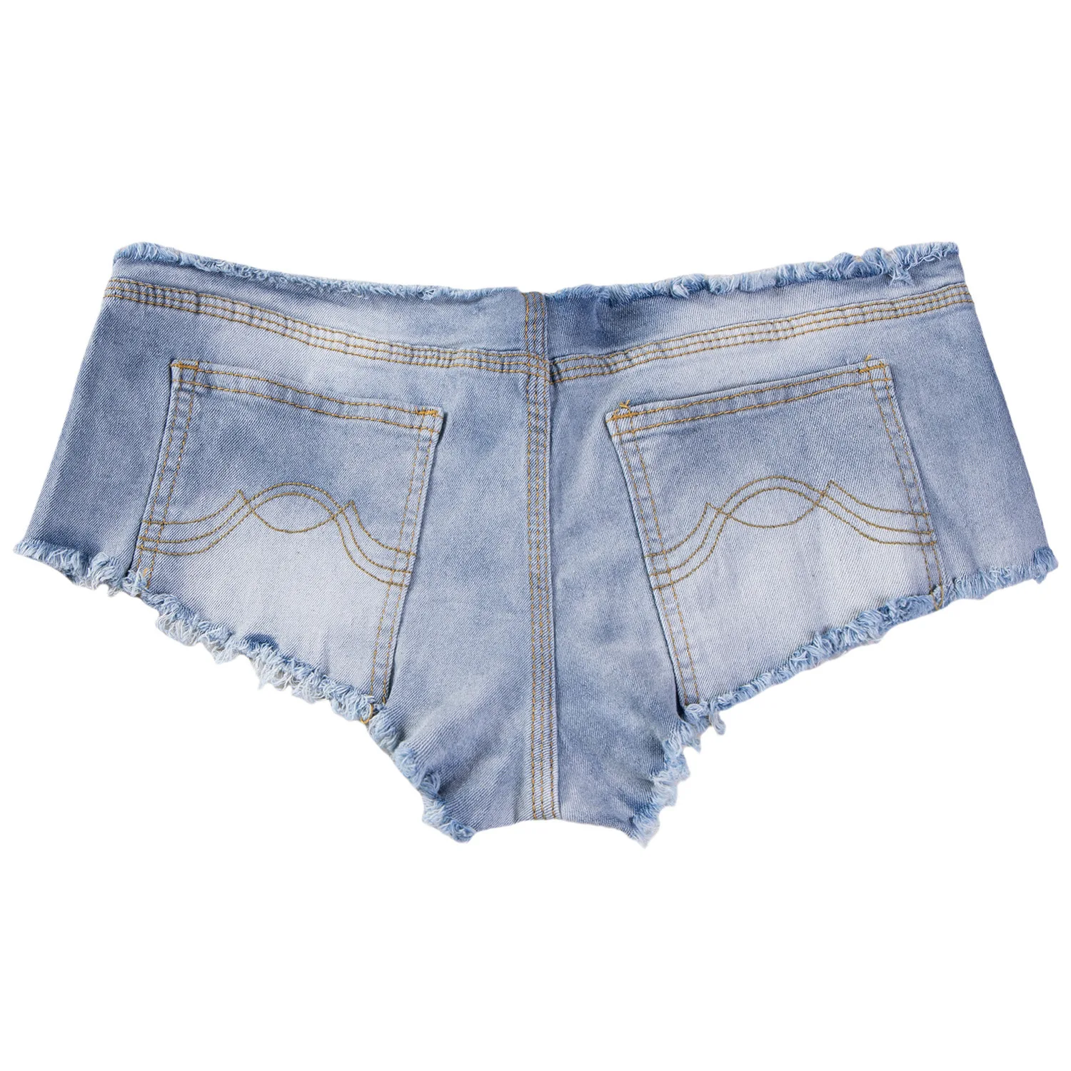 الصيف مثير Hotpants المرأة مرونة منخفضة الخصر الدنيم السراويل الإناث الشارع الشهير نادي الصدرية مثير جين صغير السراويل الساخنة الساحرة 13O1