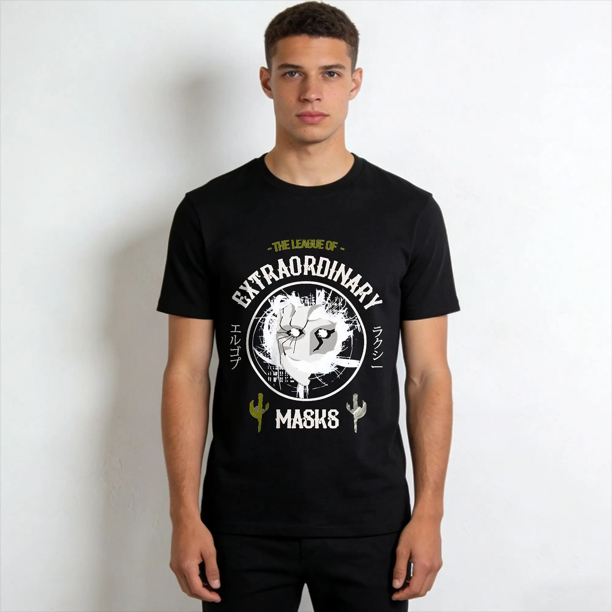 Men's T-Shirt Ergo Proxy  Vintage Pure Cotton Tees Short Sleeve  T Shirt Round Neck Clothing Printing