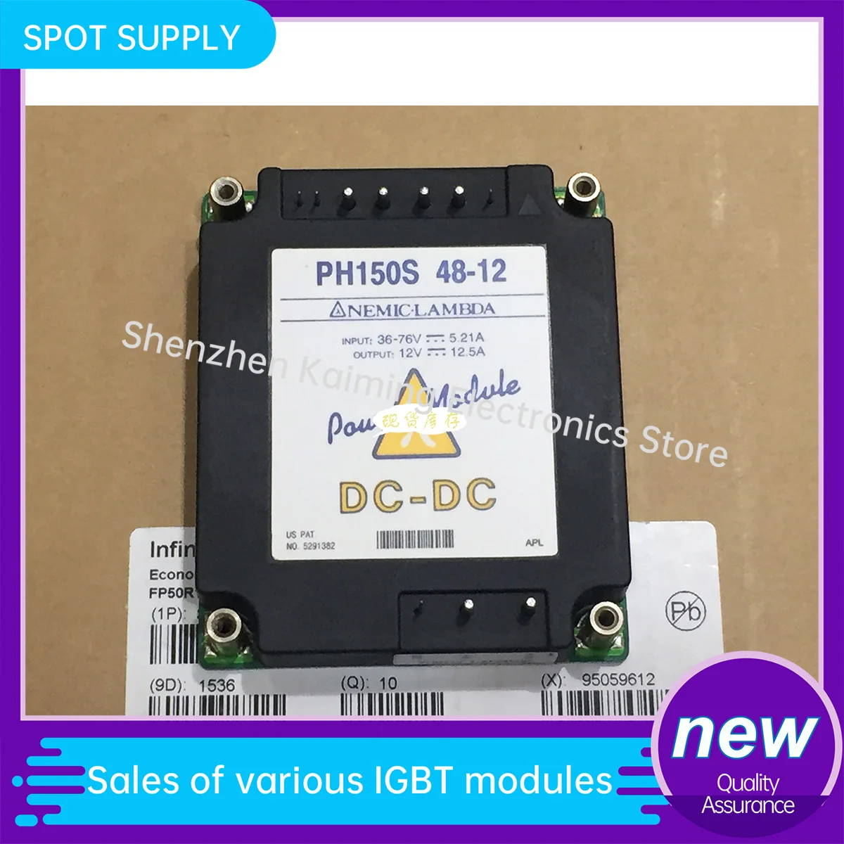 

NEW AND Original IGBT MODULE PH150S48-5 PH150S48-12 PH150S48-15 PH150S48-24 PH150S48-24/180 PH150S48-24/STI PH150S48-28 in stock