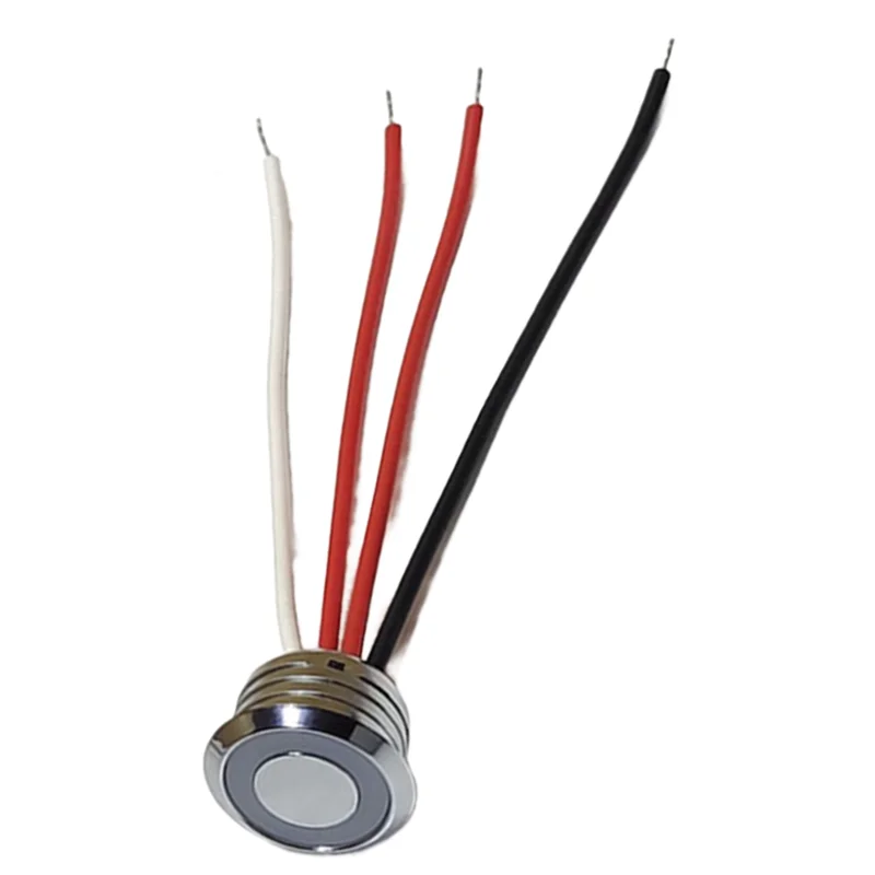 B49C Touch Sensor LED Dimmer Switch Dual Memory Function Button Control For LED Strip Bed Wall Cabinet Stepless Dimming