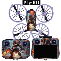 RC-N3 Face Cover Skins for DJI Flip Sticker PVC RC 2 Decal Scratch Resistant Waterproof Proatector DJI Flip Accessories