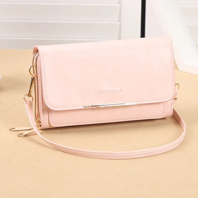 

New Korean women's bag Fashion trend crossbody shoulder bag large capacity multi-functional mobile phone bags crossbody bags