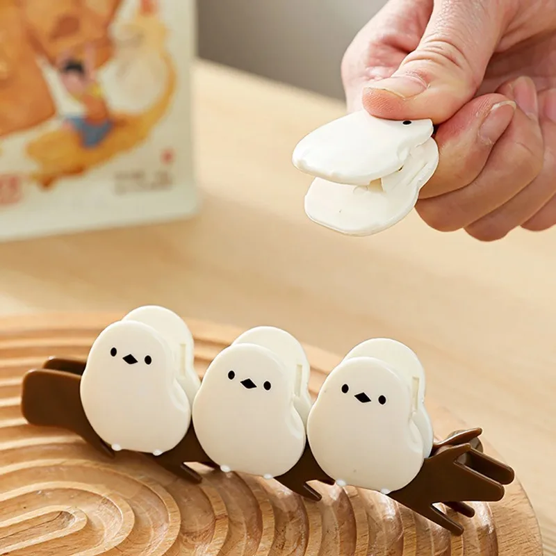 Food Plastic Bag Magnetic Sealing Strip High Appearance Level Creative Moisture-proof Fresh Milk Powder Snack Sealing Clip