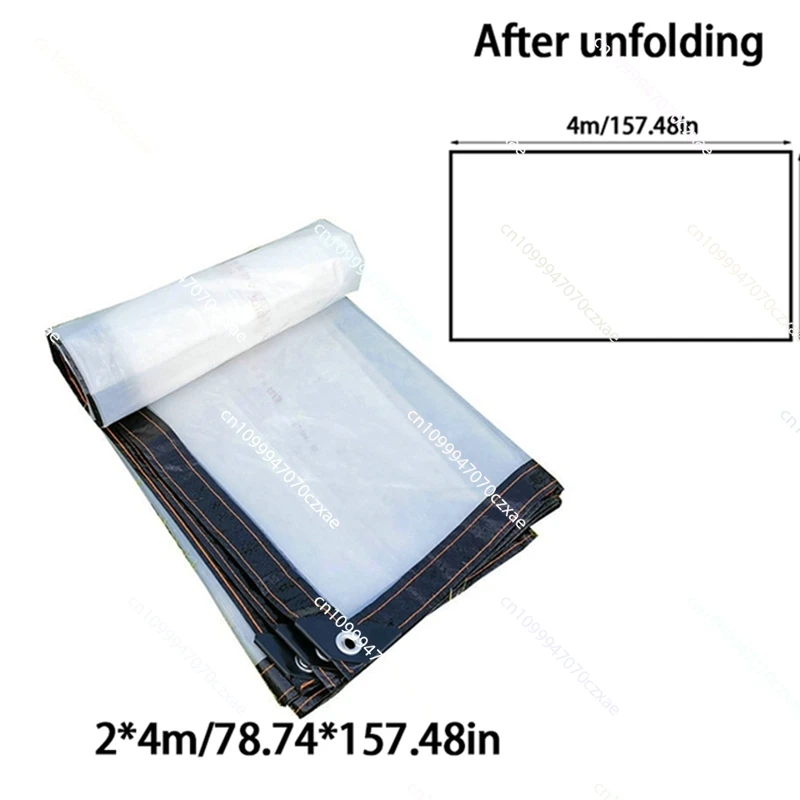 

Transparent Rainproof Shading Cloth Light-Weight Waterproof Cover Pe Film For Balcony Garden Juicy Plant Shed
