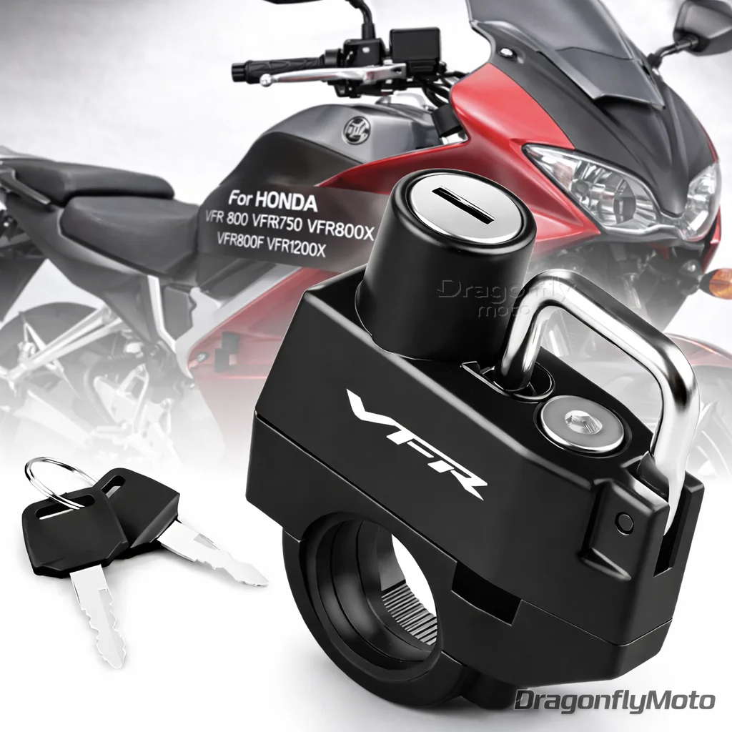 

Motorcycle Helmet Lock For HONDA VFR 800 1200x VFR750 VFR800X VFR800F VFR1200x Anti-theft Locker Helmet Lock Locking Device