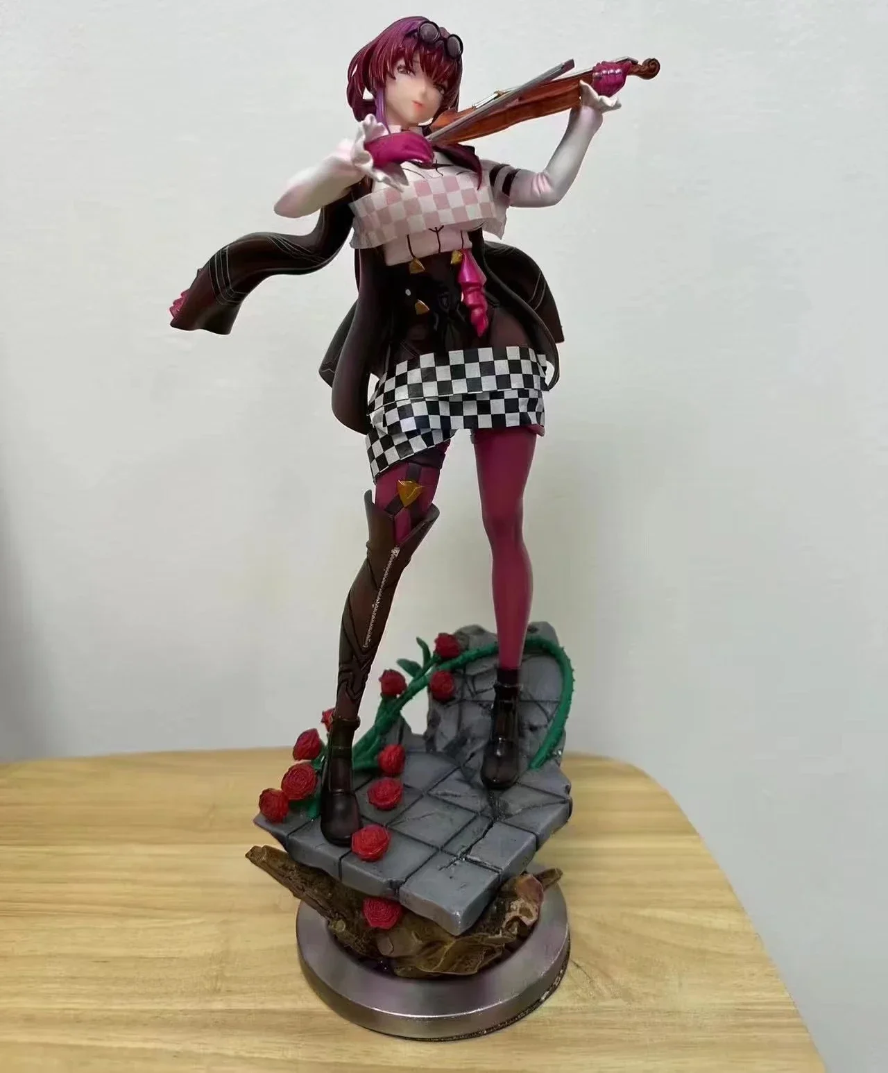 Spiel Honkai: Stern Schiene Kafka Cosplay Tisch dekore Figur Spielzeug PVC Sammlung Modell Weihnachts geschenk 26cm