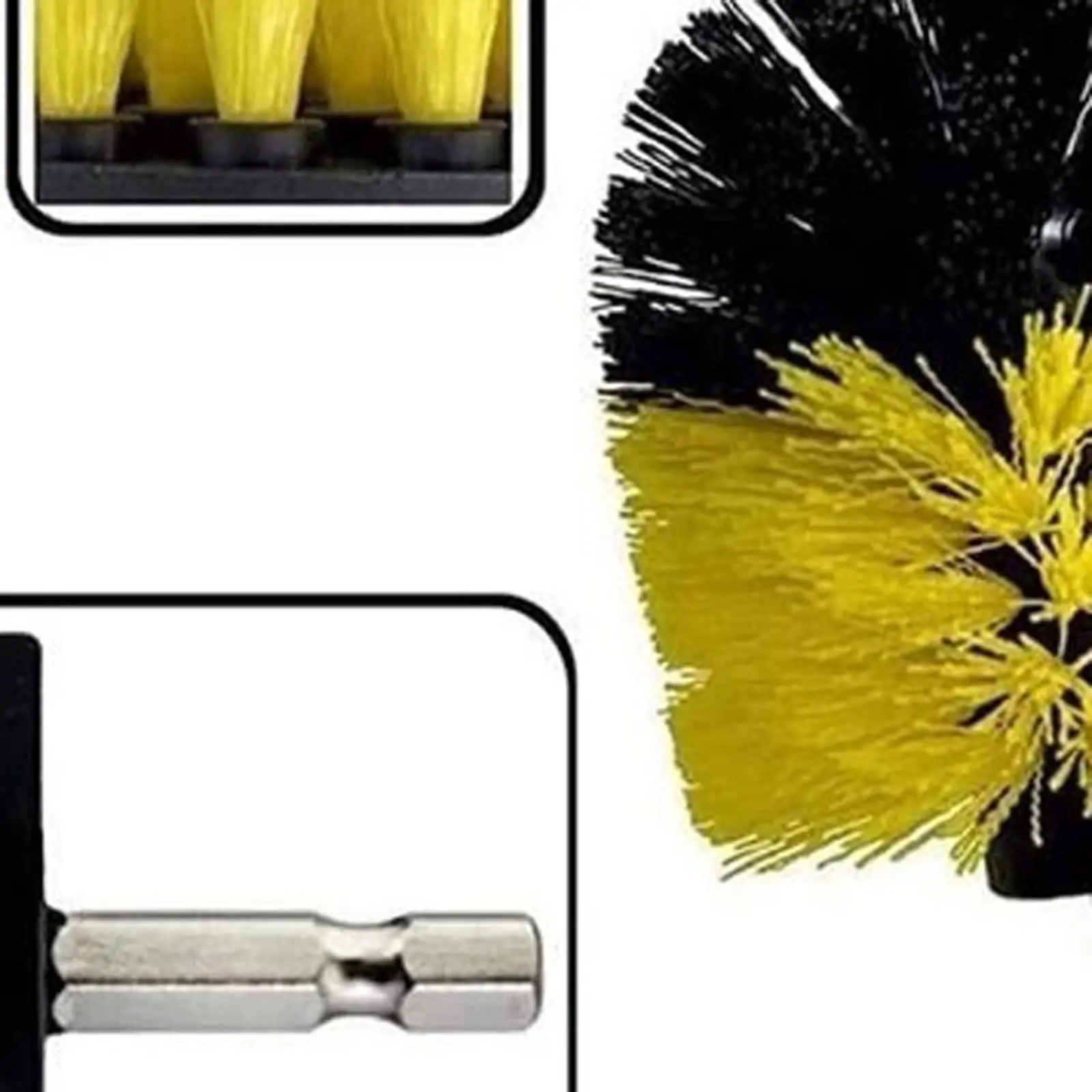 3.5 inch Cleaning Brus Electric Drill Power Brush Set Kit Soft Brush Drill Kit Bathroom Kitchen Auto Care Cleaning Tools