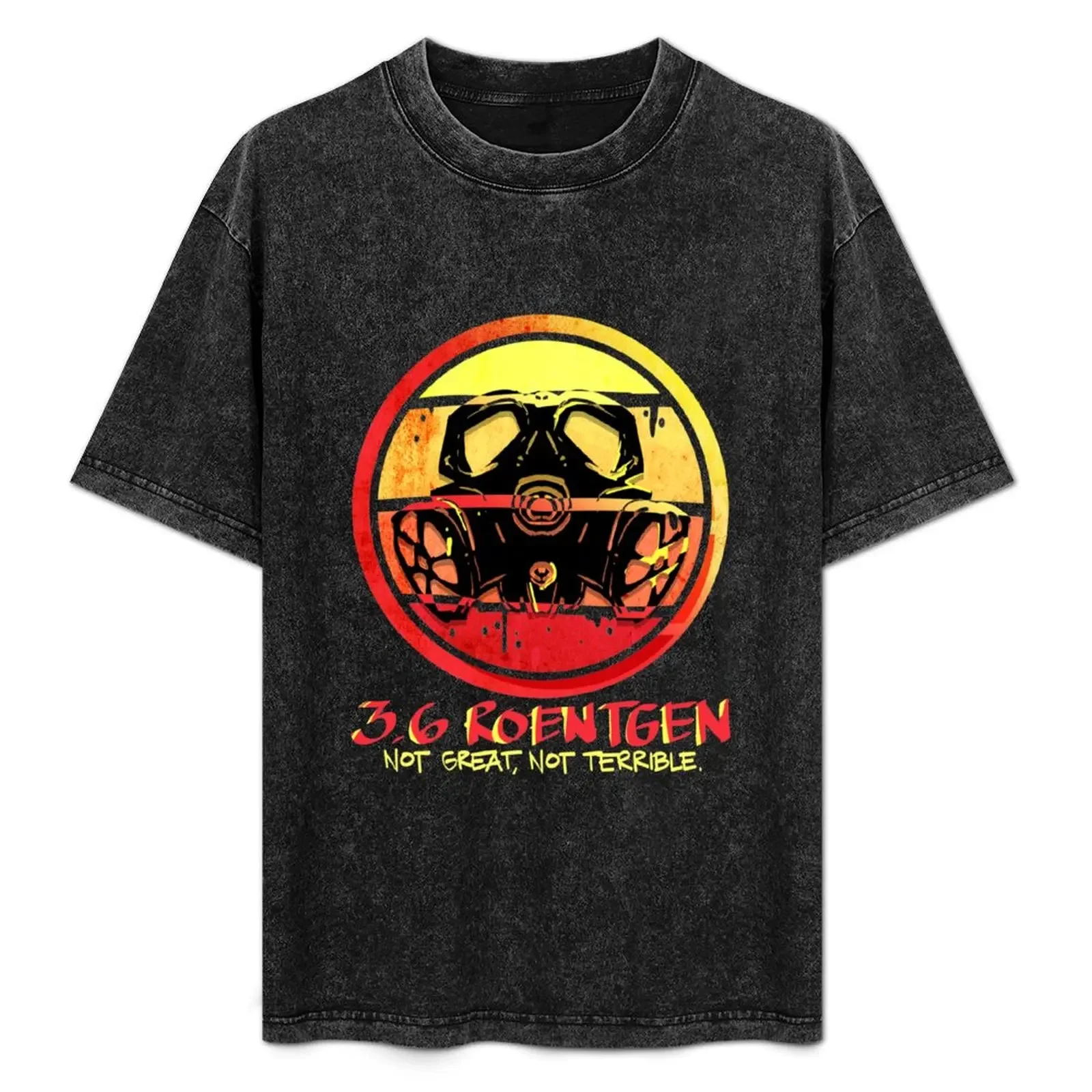 

Chernobyl Radiation 3.6 Roentgen Quote Design T-Shirt Sporty Breathable Short Sleeve T-Shirt