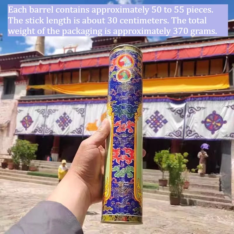 

Buddha Statue Incense Stick Ancient Method Preparation Clean Air Soothe Mind Boost Spirit Relaxing Promoting Sleep Joss Stick