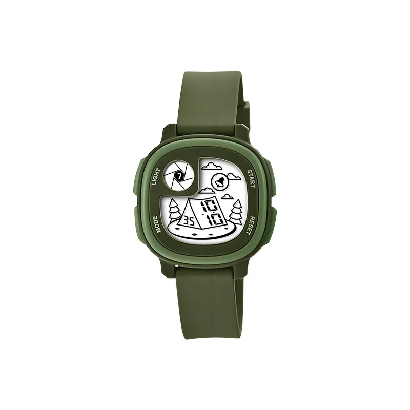 UTHAI CE147 New Cartoon Pattern Children's Watch Leisure Sports Multi functional Boys and Girls Electronic Watch