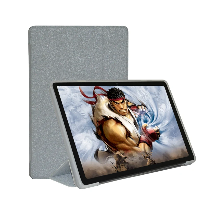 Funda ultrafina para tableta Teclast T40 Plus, carcasa transparente esmerilada con soporte triple, regalo, novedad de 2021