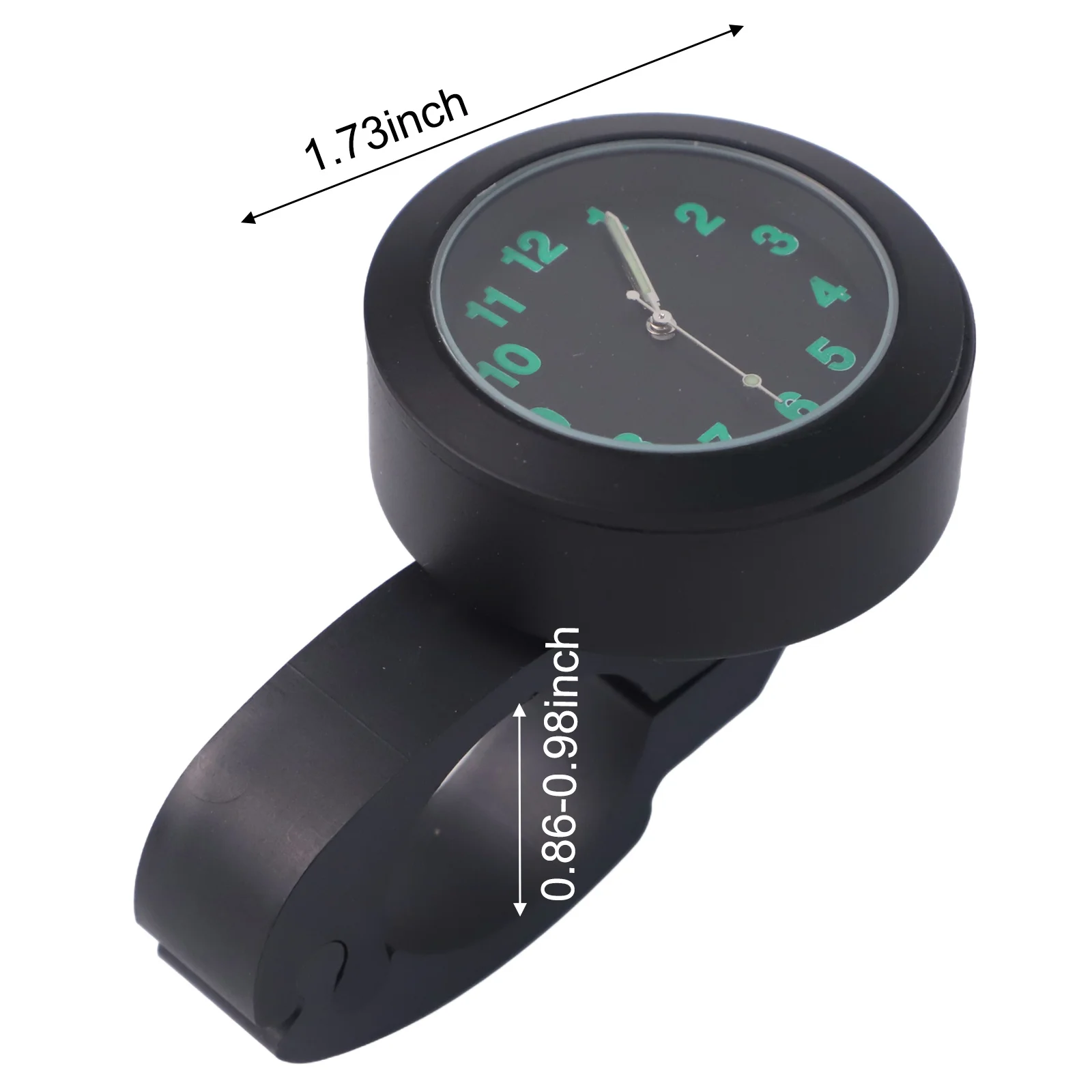 Easy Installation Clock Electric Car Watch Simple Check While Riding Accurate Display Enhances Driving Experience