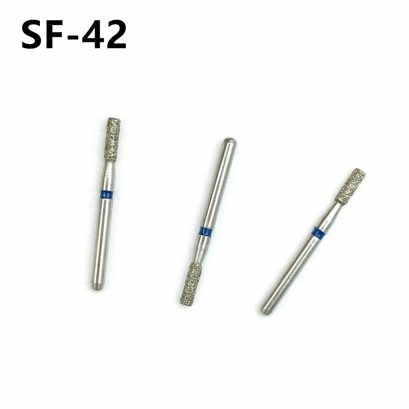 

10Pcs/box Dental Diamond Burs FG High Speed Bur Drill for Polishing Smoothing Tool Dentist Material SF-42