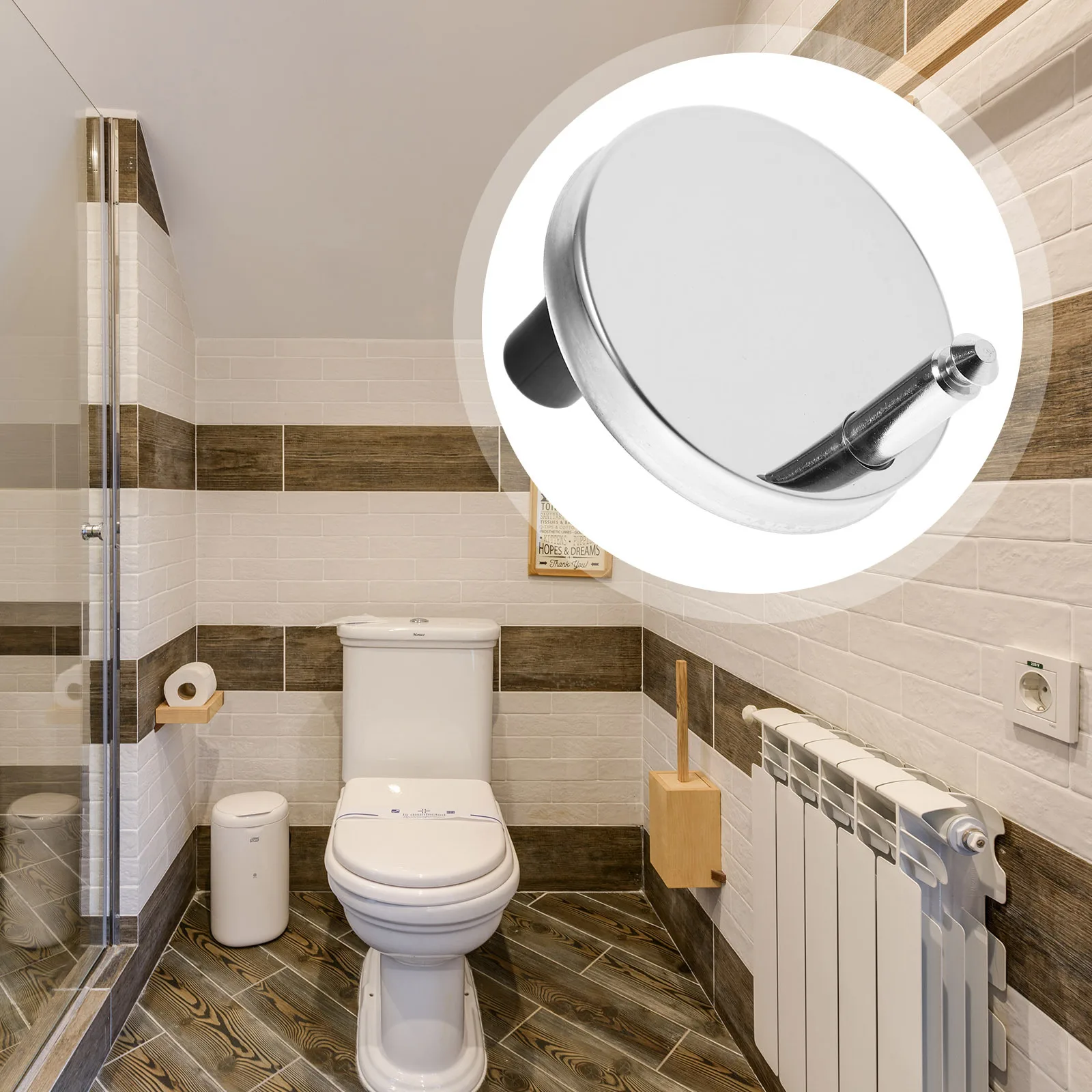 

2 set Seat Hinge Stainless Steel Fixings For Standard Toilet Lid Connect Cover Replacement Parts Toilet Seat Accessories Set