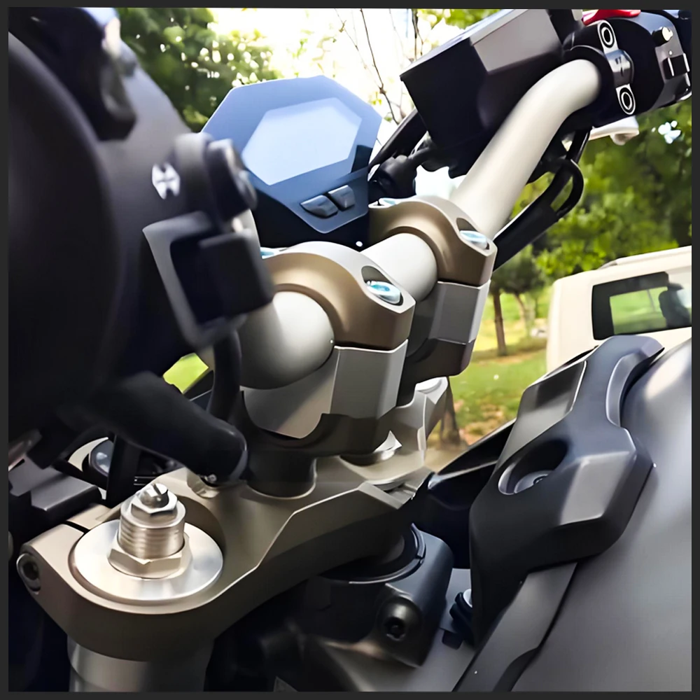 For Yamaha MT-09 MT09 2013-2020 FZ09 FZ-09 Motorcycle Accessories Handlebar Riser Drag Handle Bar Clamp Extend Adapter