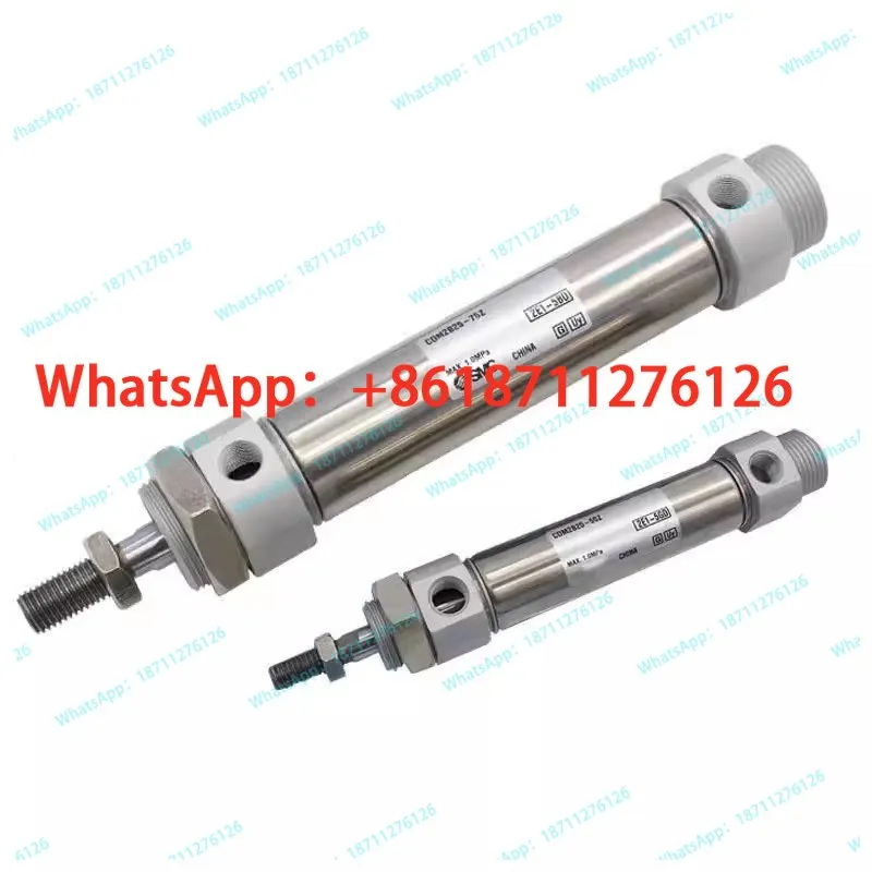 1pc  New Stainless Steel Mini Cylinder CDM2B20/25/32/40 - 5-10-15 - 50-75-500 Z