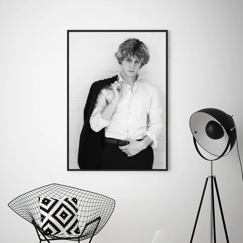 Handsome E-Evan Peters Poster Prints Wall Pictures Living Room Home Decoration