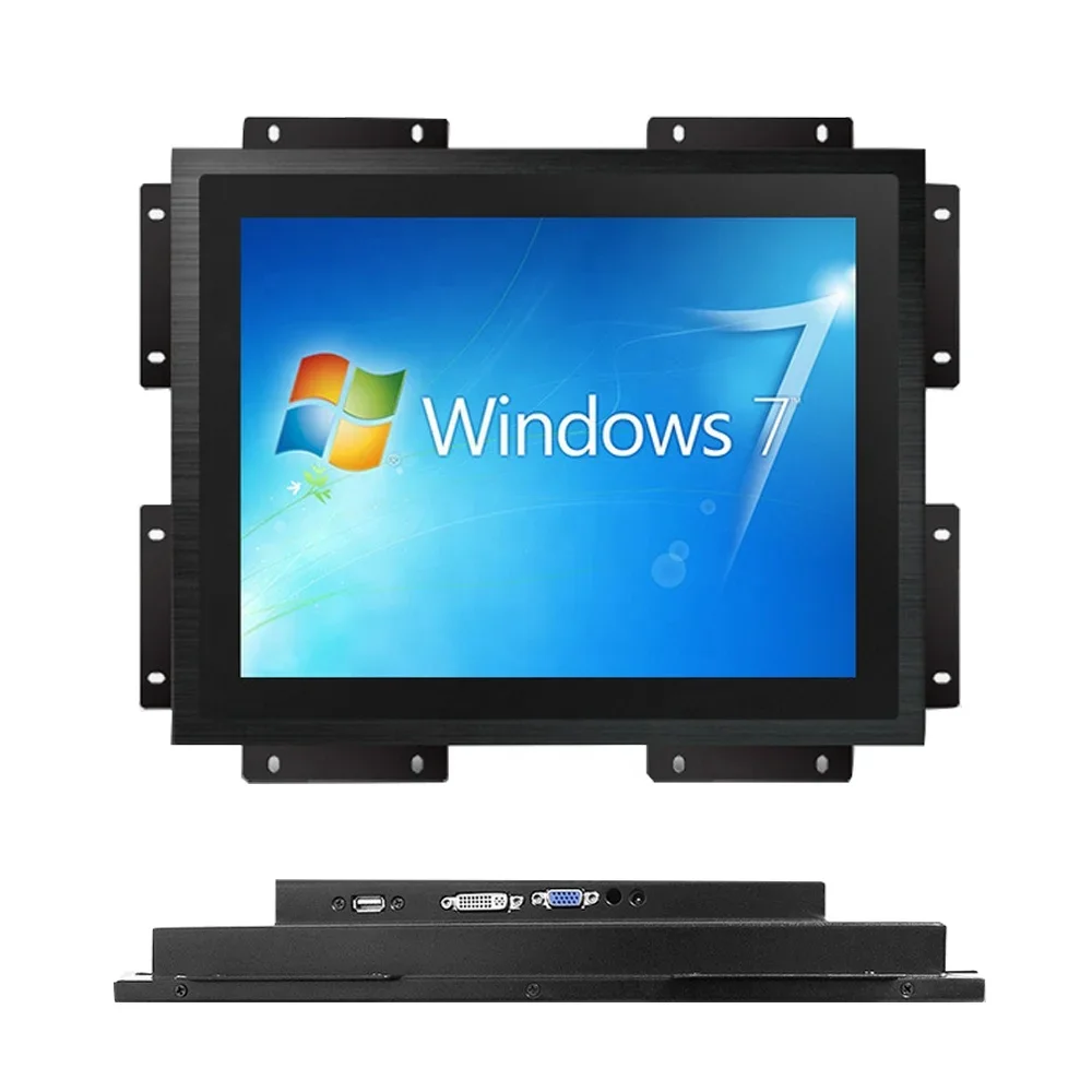 17 inch touch screen panel open frame industrial lcd monitor for raspberry pi