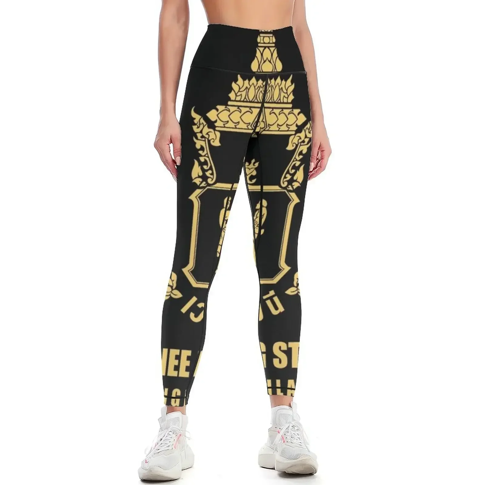

LUMPINEE MUAY THAI BOXING STADIUM THAILAND Leggings gym's clothing Training pants Sports pants for Womens Leggings