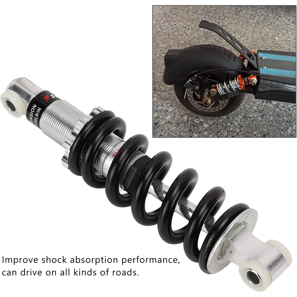 

Rear Suspension Shock Absorber 190mm 1200LB Adjustable Load for Dirt Bike Go Kart Electric Scooter Aftermarket Part