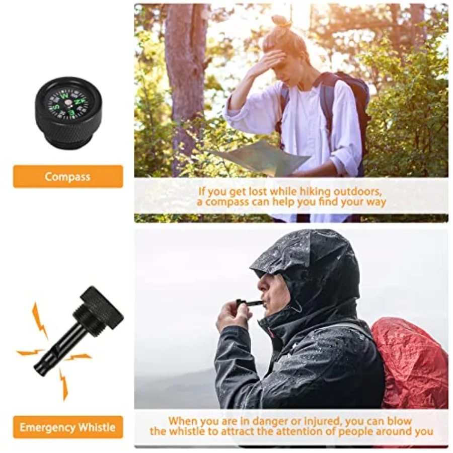 مجرفة التخييم 24.21 بوصة أداة إنقاذ الطرق الوعرة E مجرفة قابلة للطي مع حقيبة محمولة من الفولاذ عالي الكربون لحفر حقيبة الظهر #5