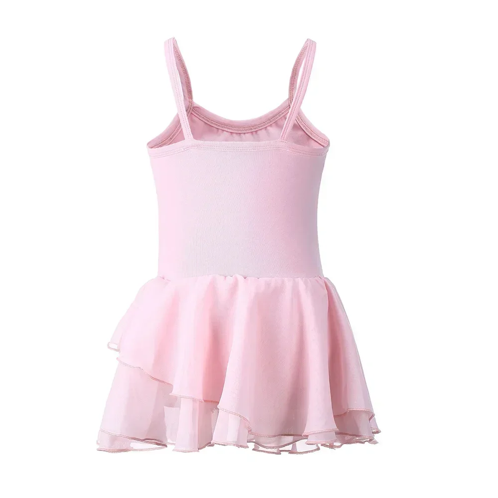 Collant de balé camisola para meninas balé dança dança ginástica collant vestido