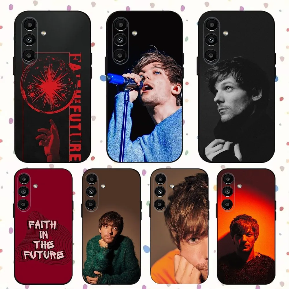 L-Louis T-Tomlinson  Phone Case For Samsung S24,S21,S22,S23,S30,Ultra,S20,Plus,Fe,Lite,Note,10,9,5G Black Soft Cover