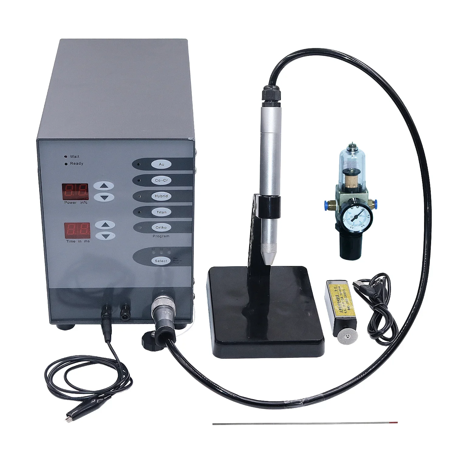 100A Spot Welding Machine for Jewelry Welder Equipment Handled for Gold Silver Portable Pulse Arc Argon SolderingWelding