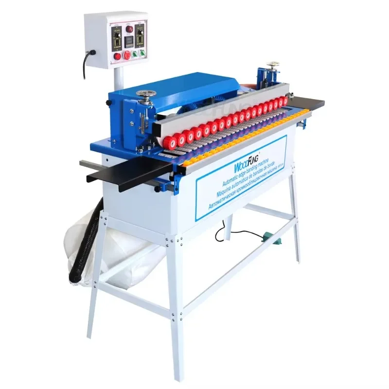 MY07 Cabinet Kitchen Cupboard Edge Banding Double Trimming Machine with polishing end cutting