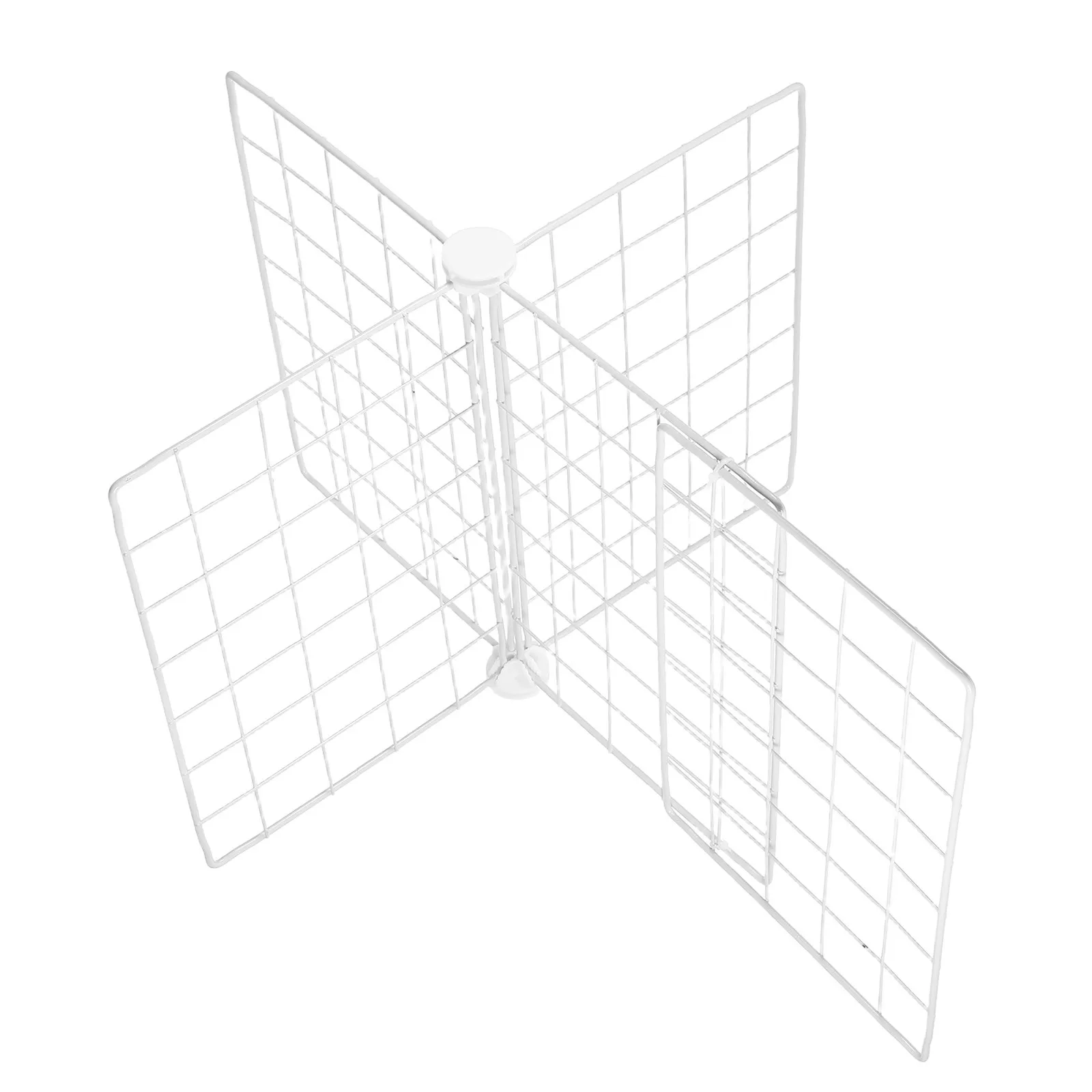 iron-freezer-wire-divider-refrigerator-partition-board-breathable-grid-design-flexible-adjustable-for-fridge-freezer