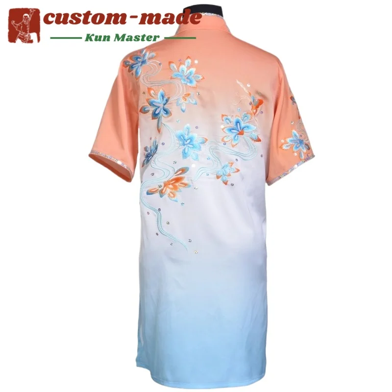 

Custom Martial Arts Uniform Kung Fu Suit with Dragon Embroidery Southern Fist Long Fist Reinforced for KungFu Forms Competition