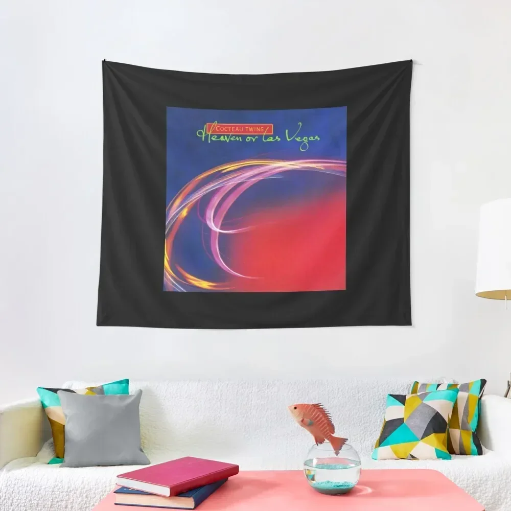 Cocteau Twins T-Shirtcocteau twins heaven or las vegas Tapestry Wall Hanging Wall Aesthetic Room Decorations Tapestry