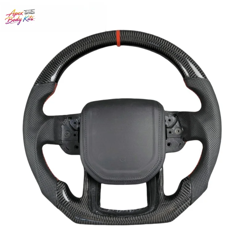 For Land Range Rover Discovery Sport Flat Bottom Carbon Fiber Upgrade and Custom Modified Steering Wheel