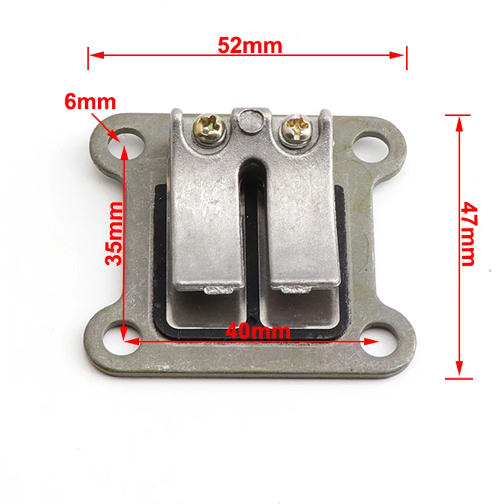 47cc 49cc Carburetor Reed Valve Mainifold Kit for Pocket Bike Mini ATV/Dirt Bikes - Complete Set of 1