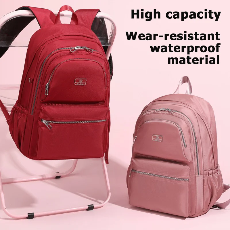 Multiple Pockets Travel Backpack for Men Women Fashion Backpack High-capacity School Bag Lightweight Waterproof Laptop Bag