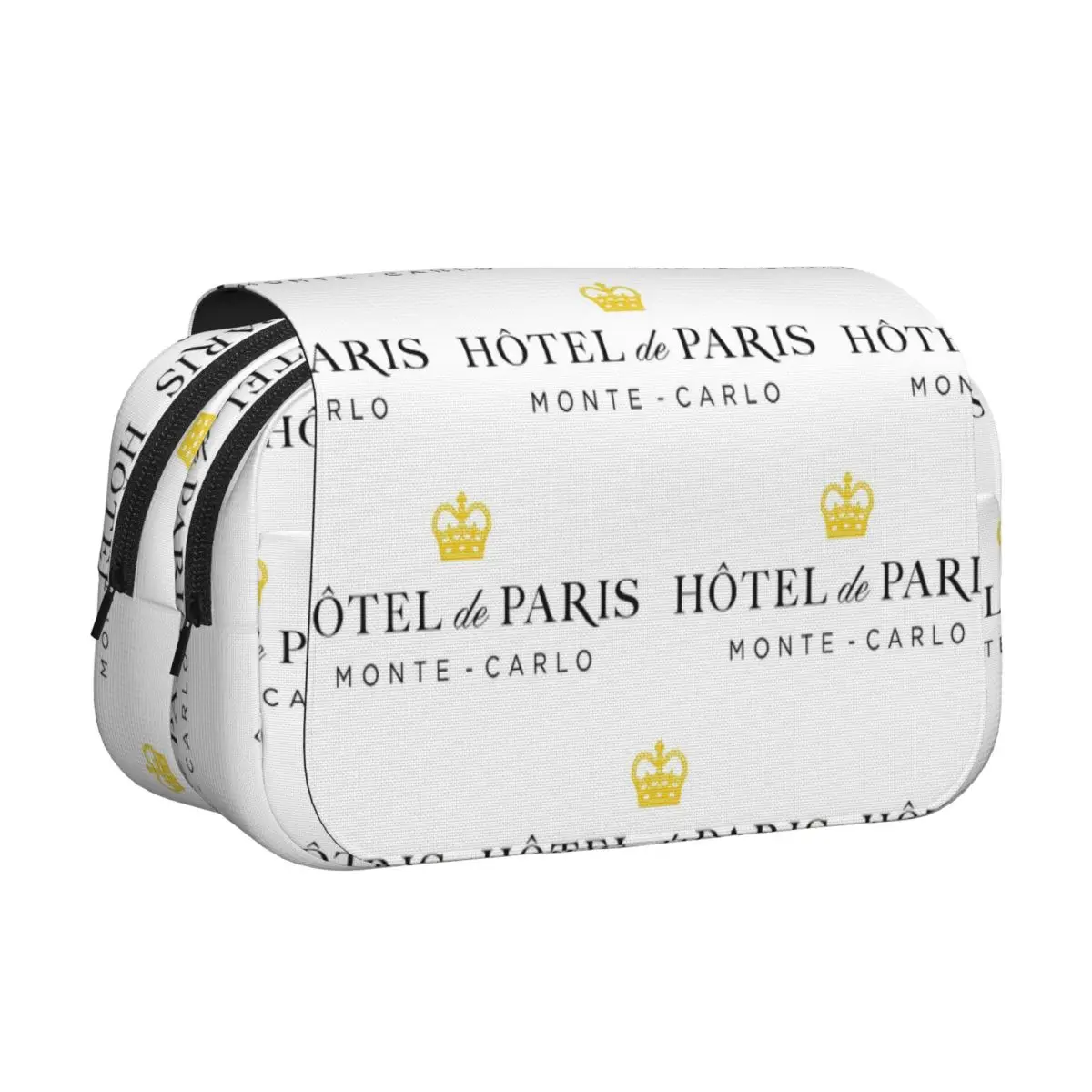 

Пенал-органайзер Hotel De Paris Monte Carlo из твердой кожи, большой, для хранения ручек и карандашей, подарок для детей