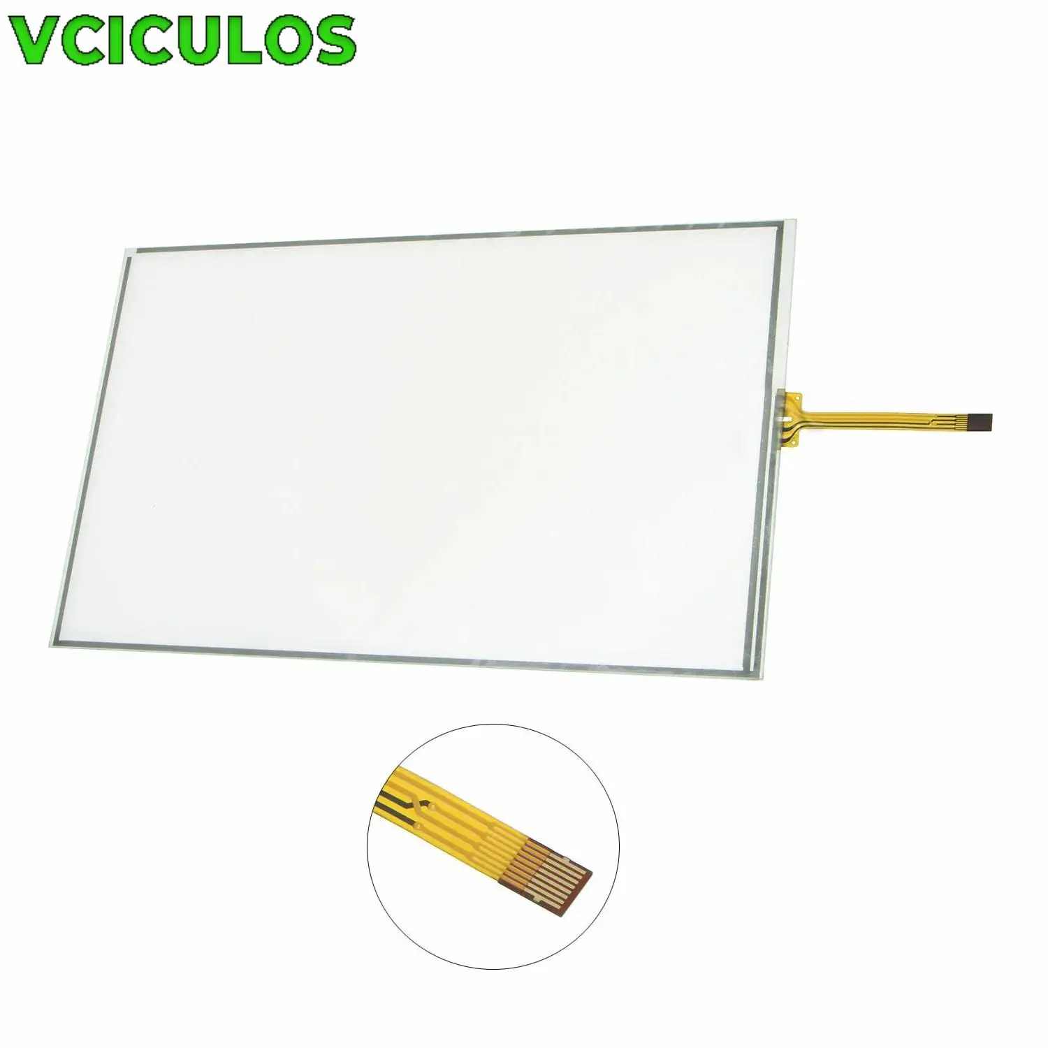 

8'' Radio Touch Screen Display Digitizer Panel For 14-19 Toyota Highlander LA080WV2 TD01 TD03 Car Interior Accessories Parts