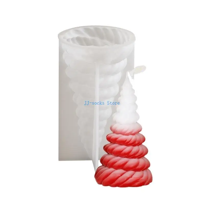 37JB Easy to Demold Silicone Mold Christmas Tree Mould Jewelry Making Tool